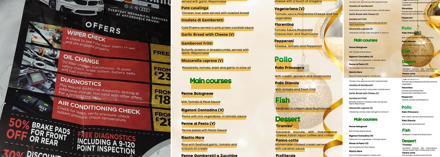 Anmol Tandoori & Balti Restaurant Menu