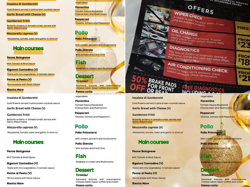 Anmol Tandoori & Balti Restaurant Menu