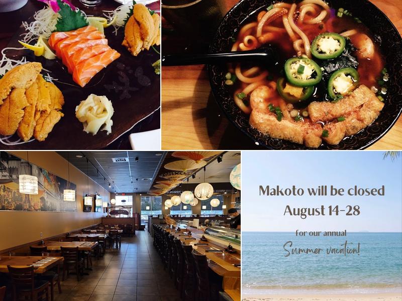 Makoto Japanese Restaurant 1167 Willamette St, Eugene