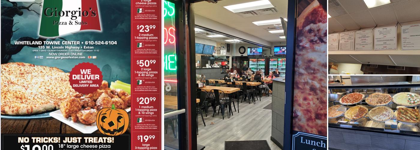 Giorgio's Pizza & Subs Menu