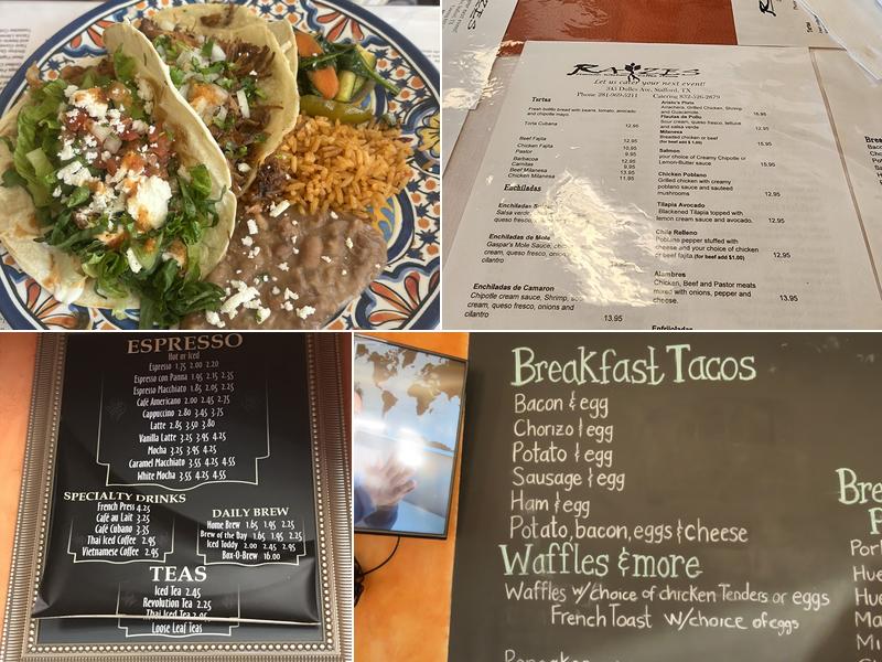 Raizes Menu