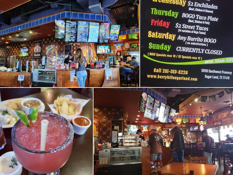 Berryhill Baja Grill Menu