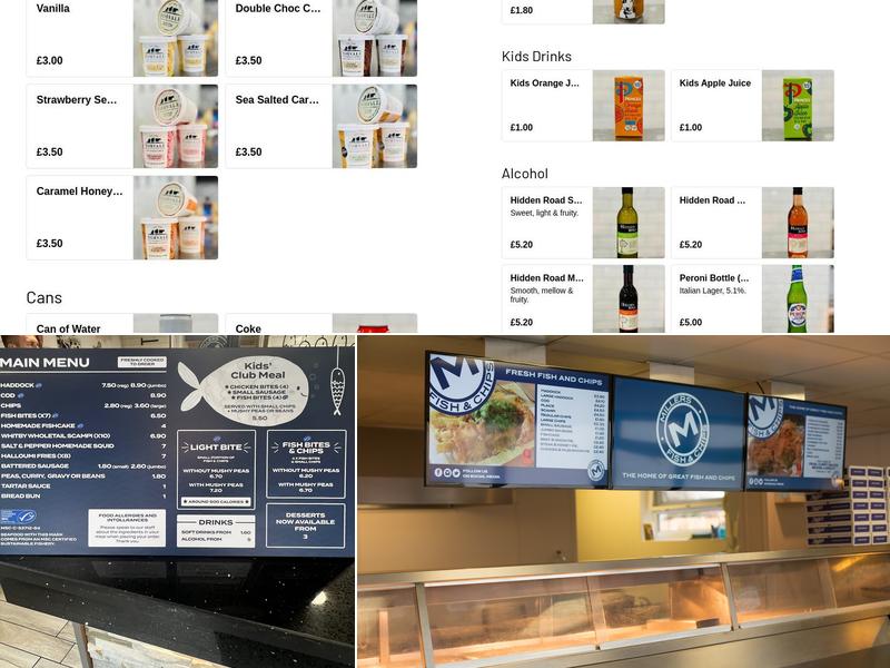 Millers Fish & Chips Menu