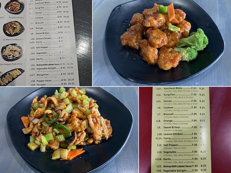 Rice & Rolls Menu