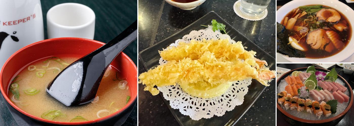 Keeper's Japanese Restaurant and Bar Menu