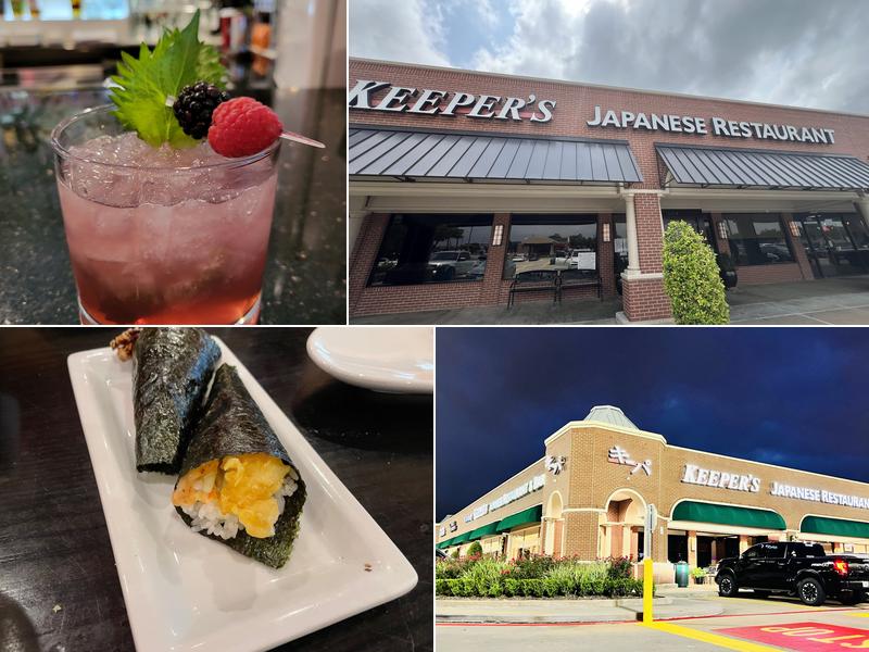 Keeper's Japanese Restaurant and Bar 4654 Hwy 6, Sugar Land