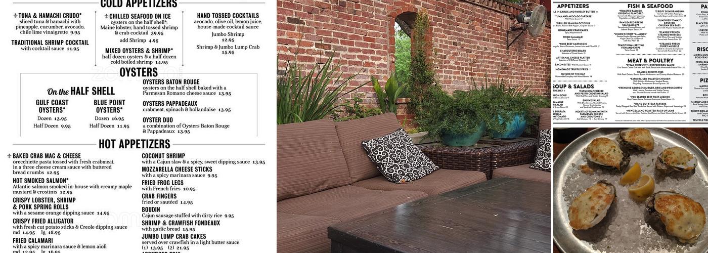 Pappadeaux Seafood Kitchen Menu