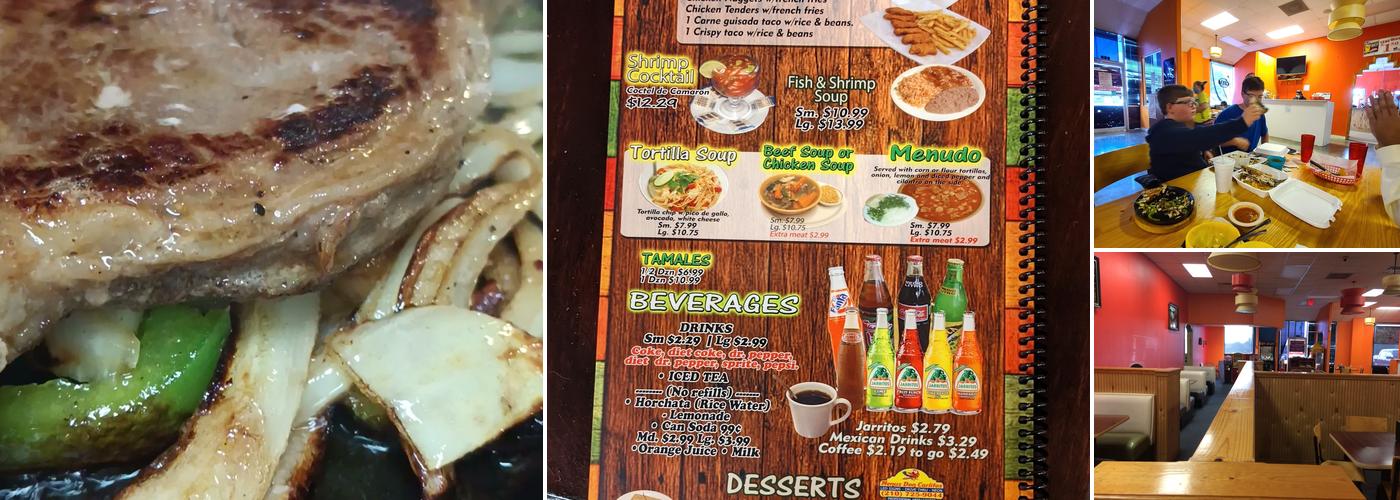 Camino Real Menu