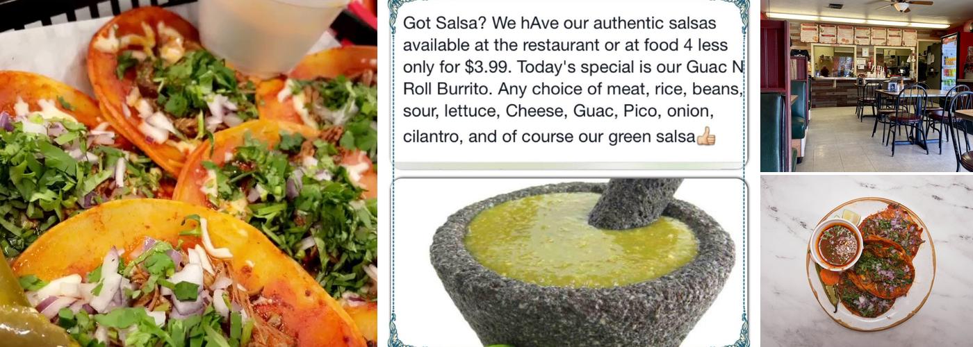 TacoRiendo Authentic Grill #1 Menu