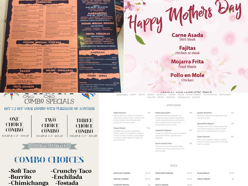 Fiesta Restaurant & Market Menu