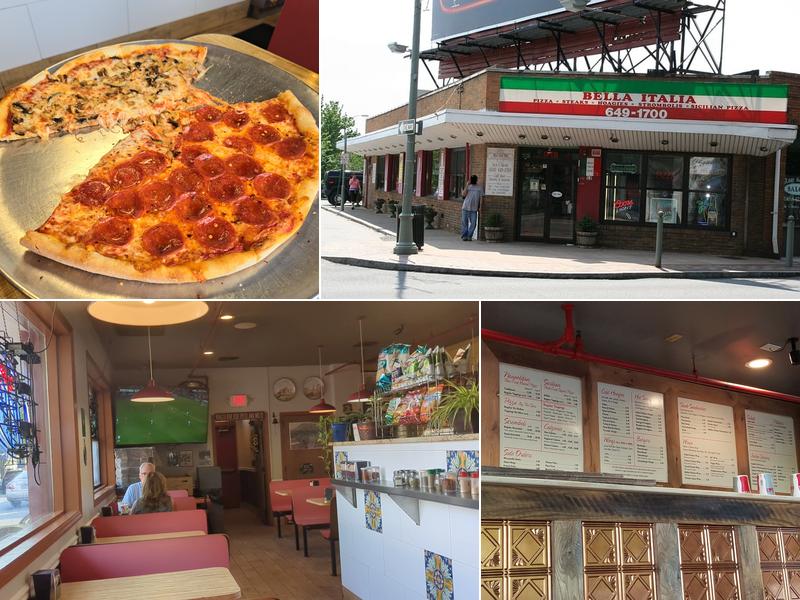 Bella Italia Pizza Menu