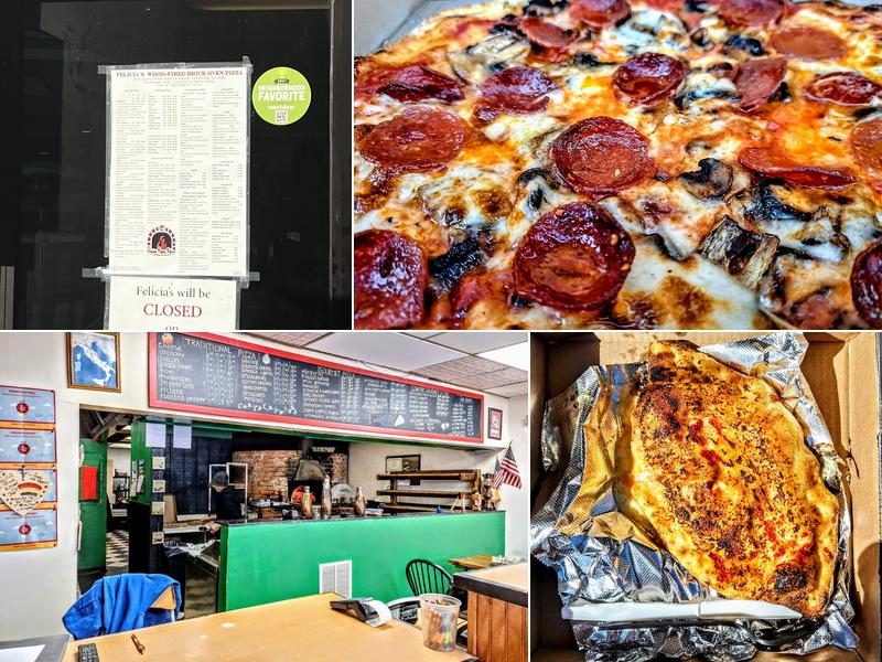 Felicia Pizza Kitchen Menu