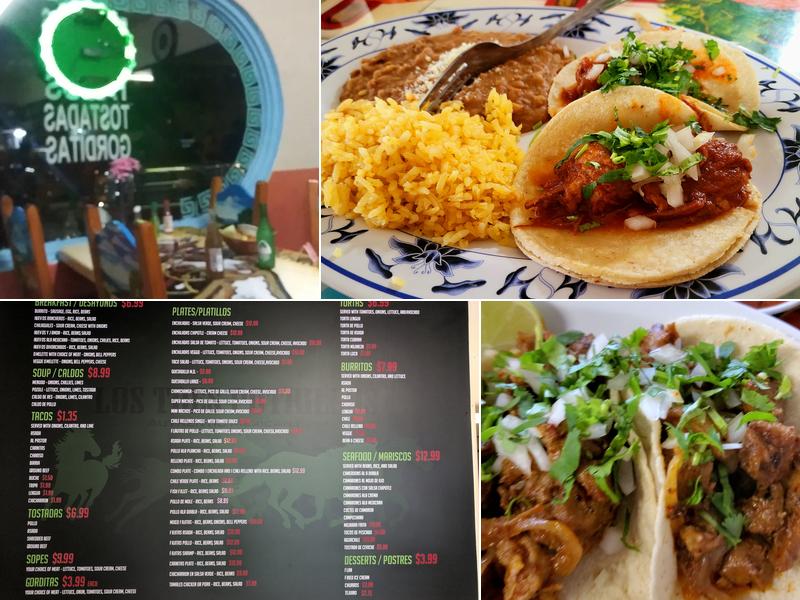 Los Tres Potrillos Menu