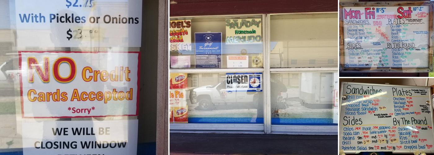 Kerley's BBQ by Angel Menu