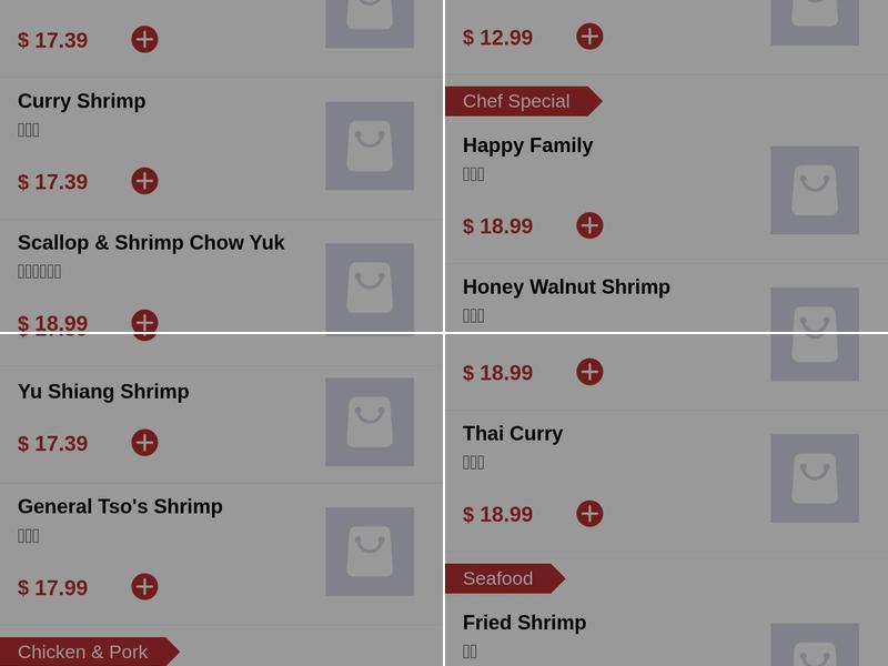 Ling's Menu