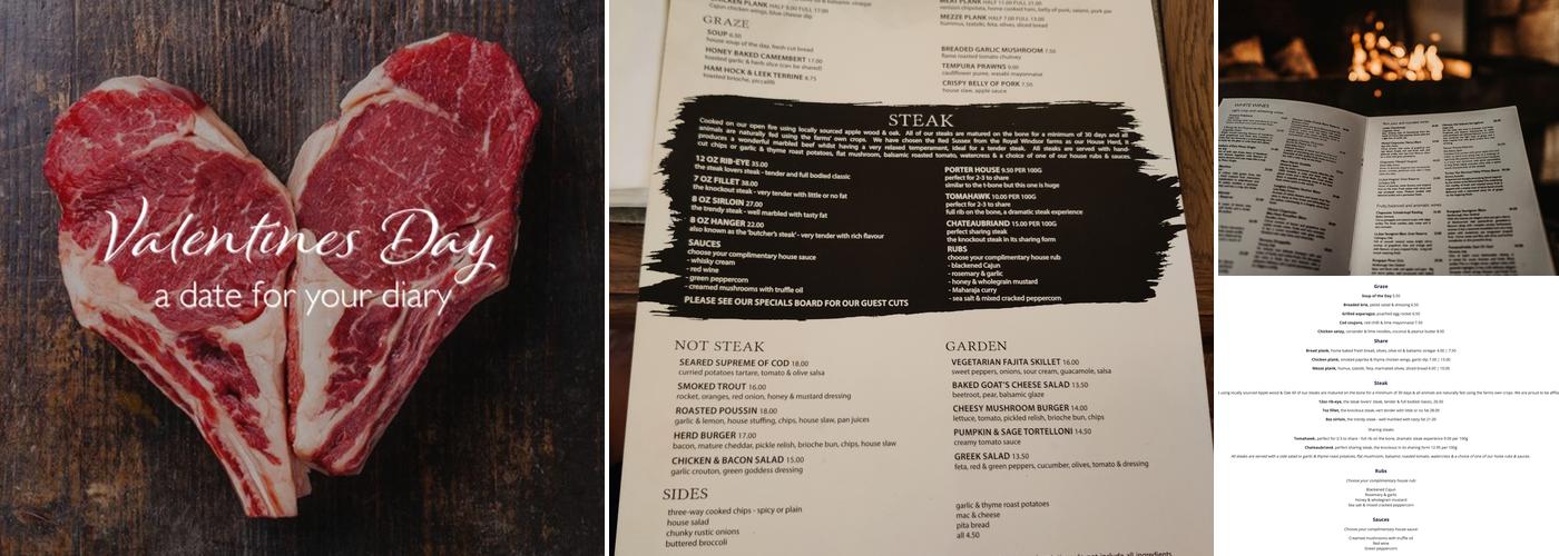 The Herd Restaurant Menu