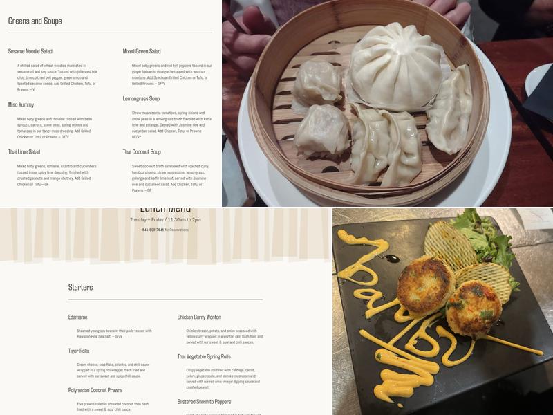 Bambu Menu