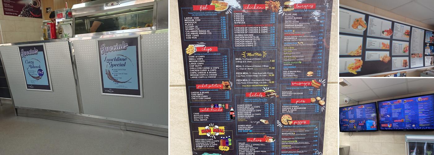 The Village Plaice Menu