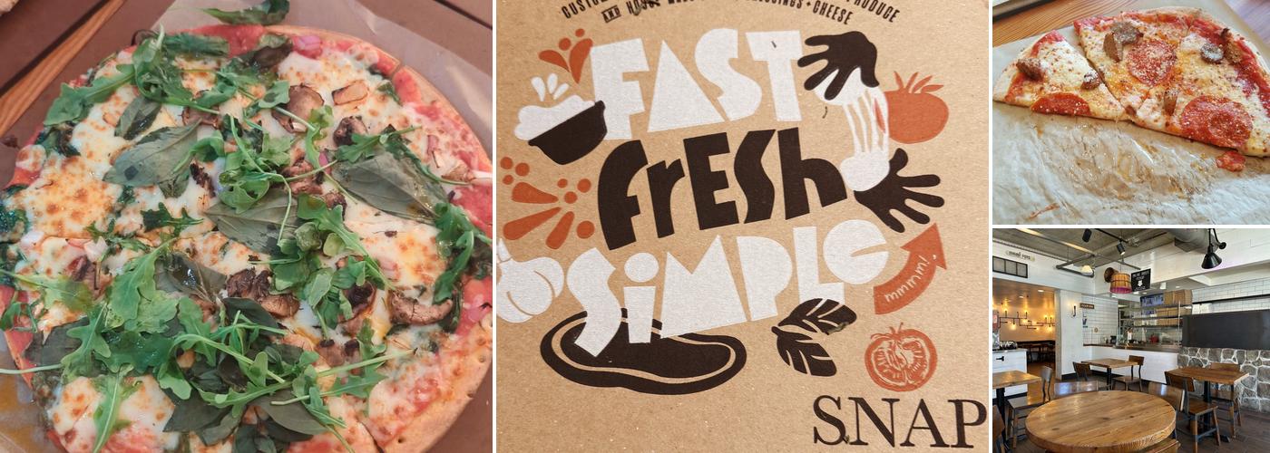 Snap Custom Pizza Menu