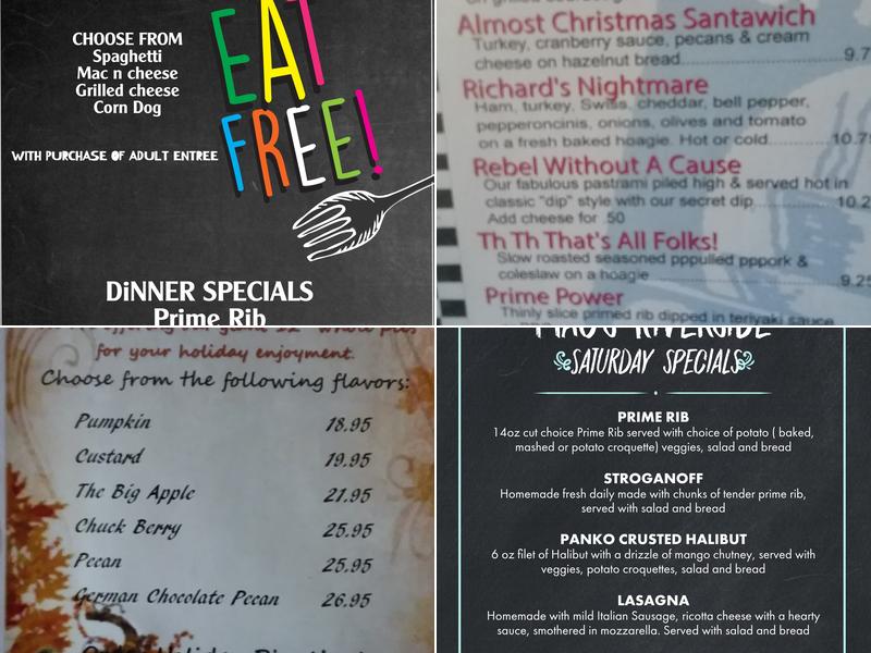 Mac's Menu