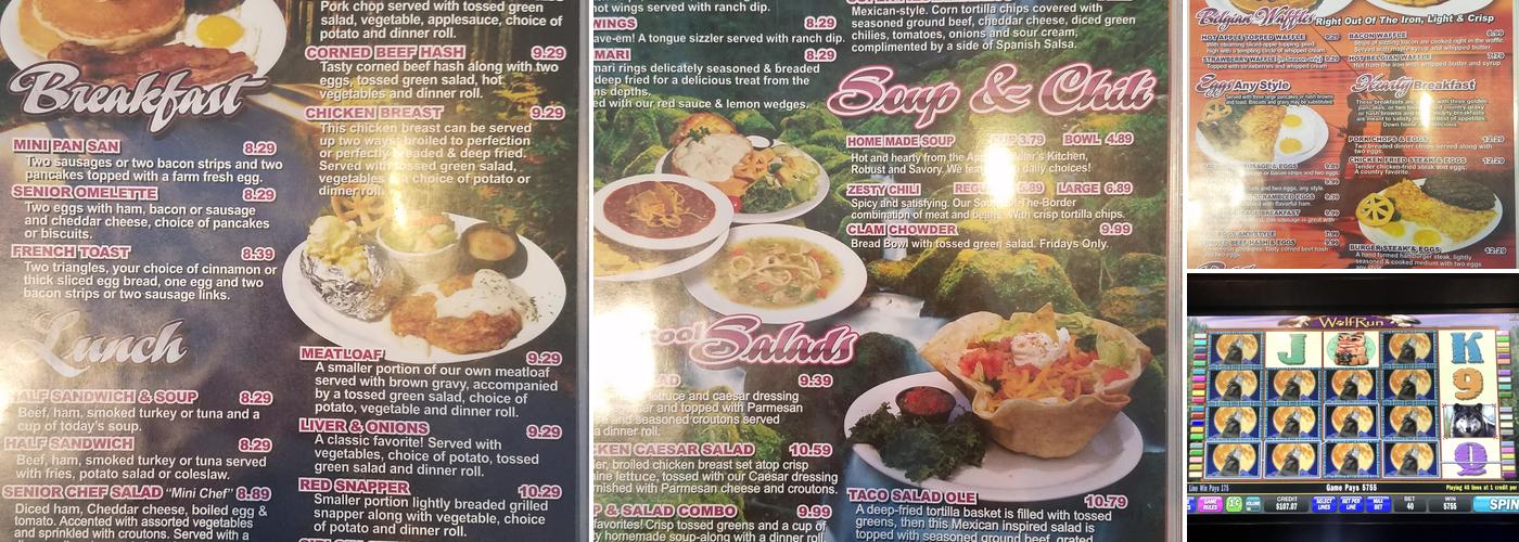 The Apple Peddler Restaurant Menu