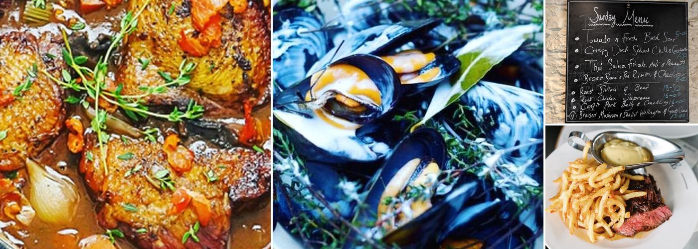 La table d'Alix at The Plough Menu