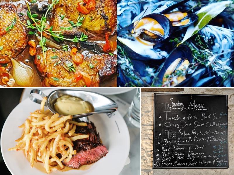 La table d'Alix at The Plough Menu