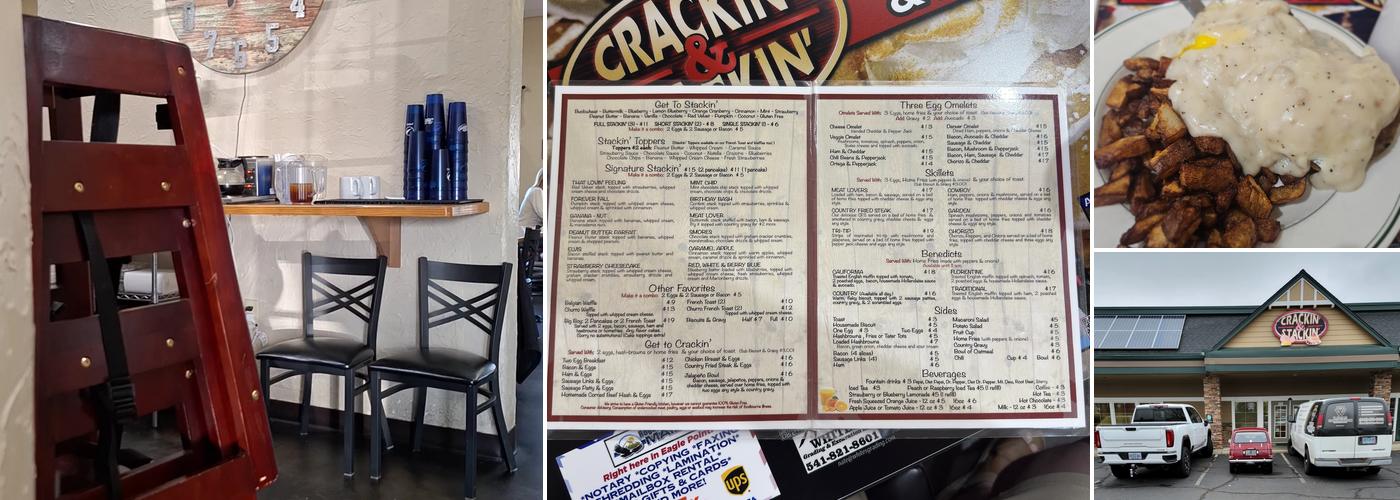 Crackin' & Stackin' Menu