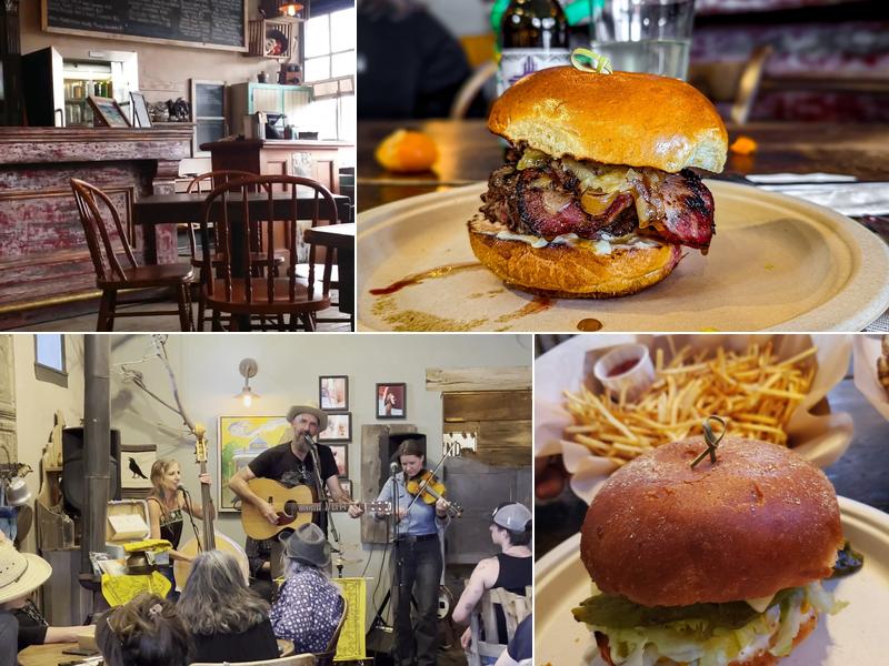 Black Bird Saloon Menu