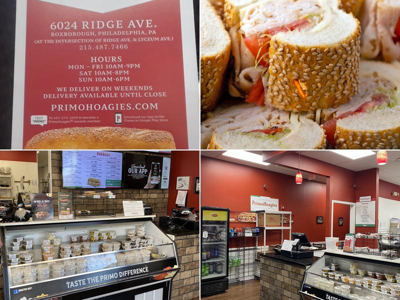 PrimoHoagies Menu