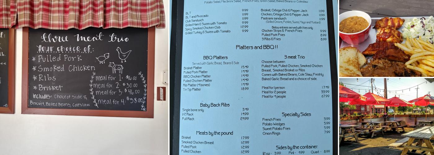 Sweet Tea Express Menu