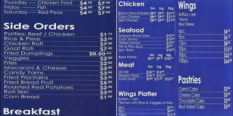 Ron's Cafe Beer & Food Menu