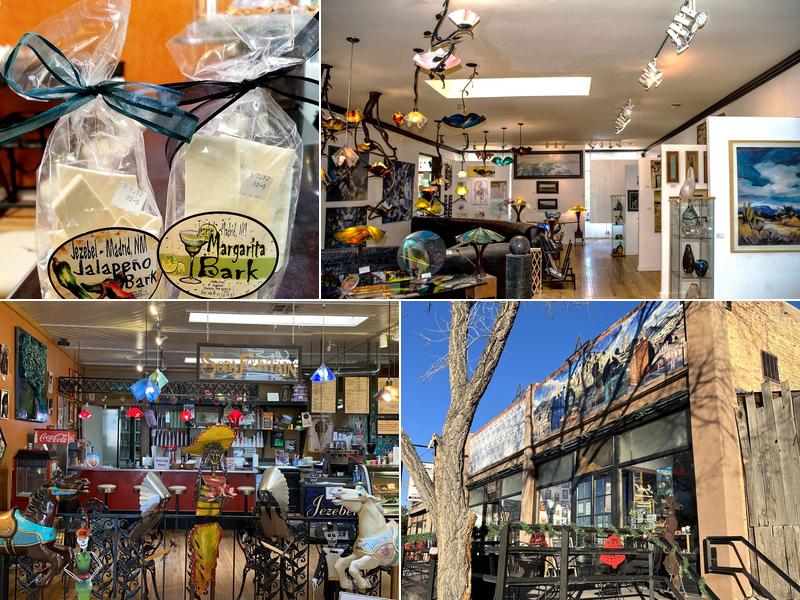 Jezebel Studio and Gallery, and Soda Fountain