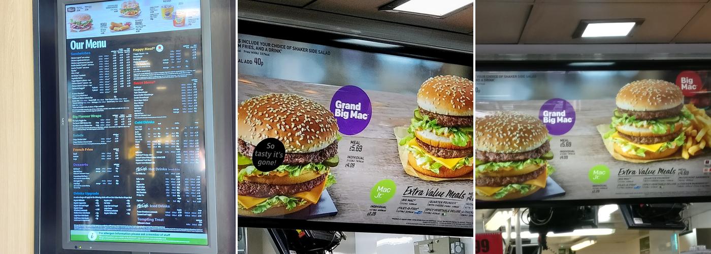 McDonald's Menu
