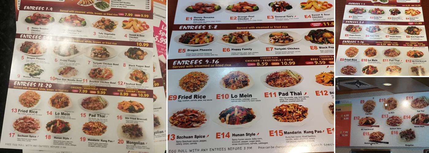 Rice Pot Express Menu