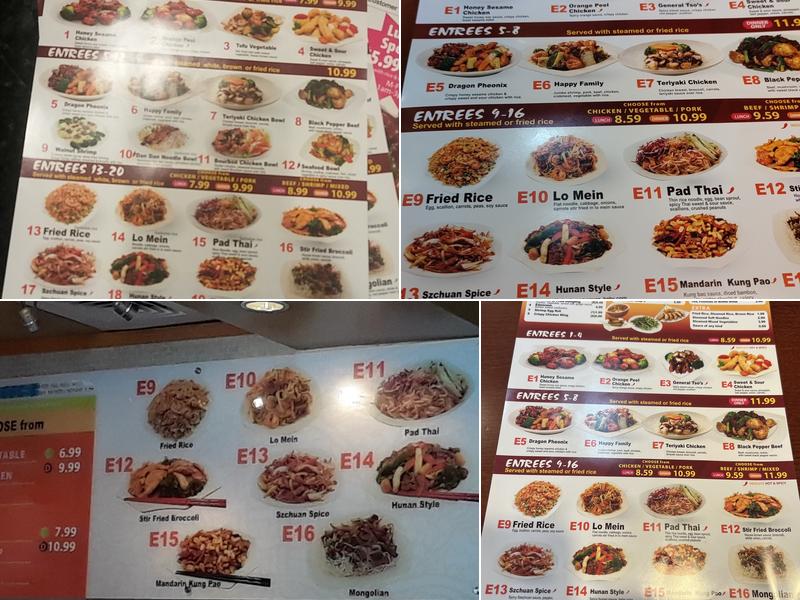 Rice Pot Express Menu