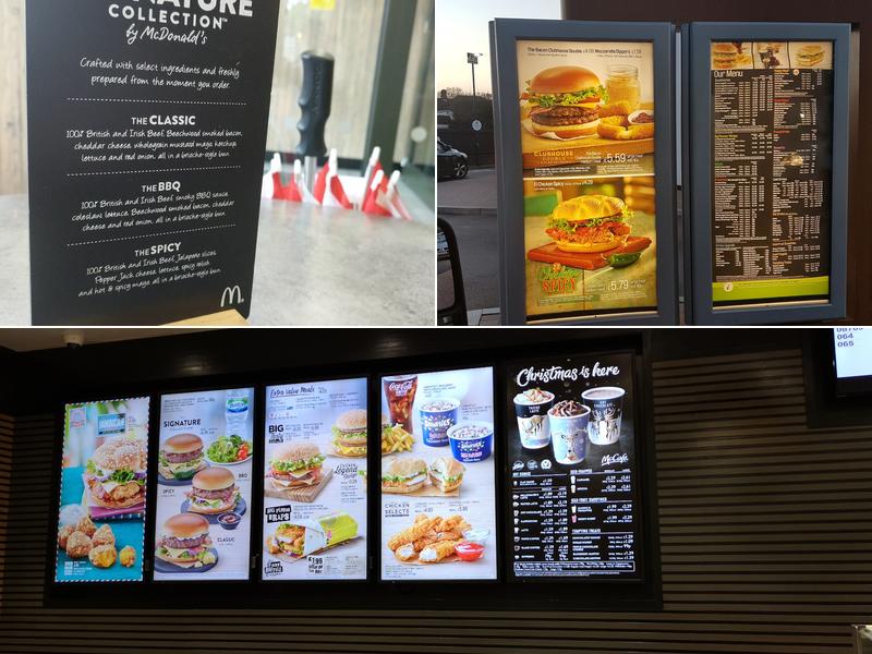 McDonald's Menu