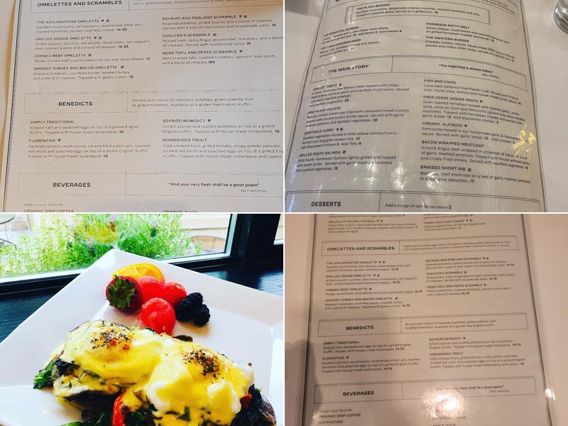 Greenleaf Restaurant Menu