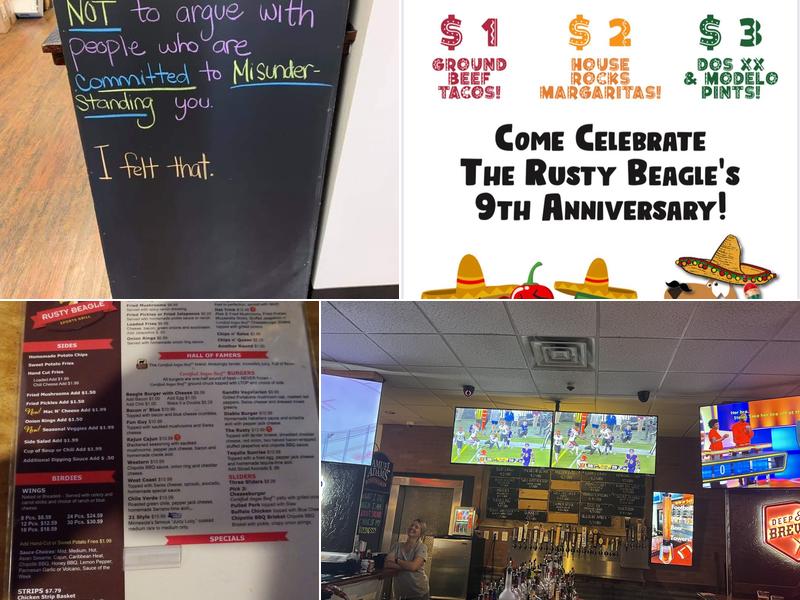 Rusty Beagle Menu
