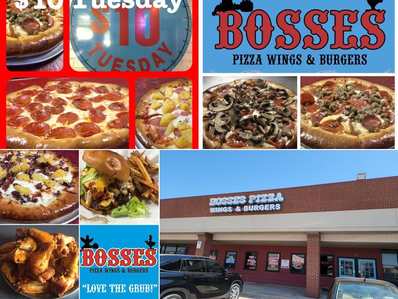Bosses Pizza Wings & Burgers North Richland Hills