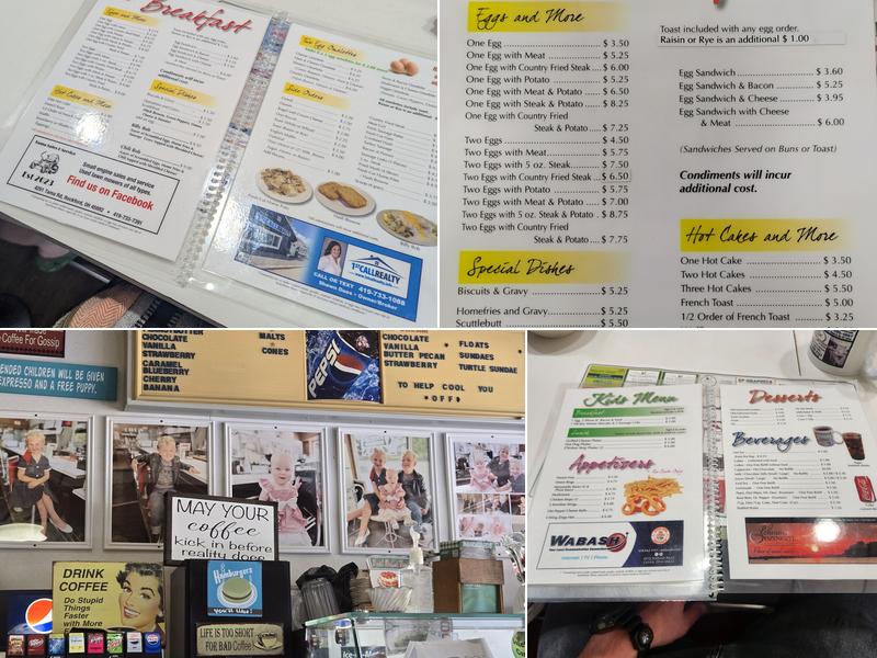 The Fountain Restaurant Menu