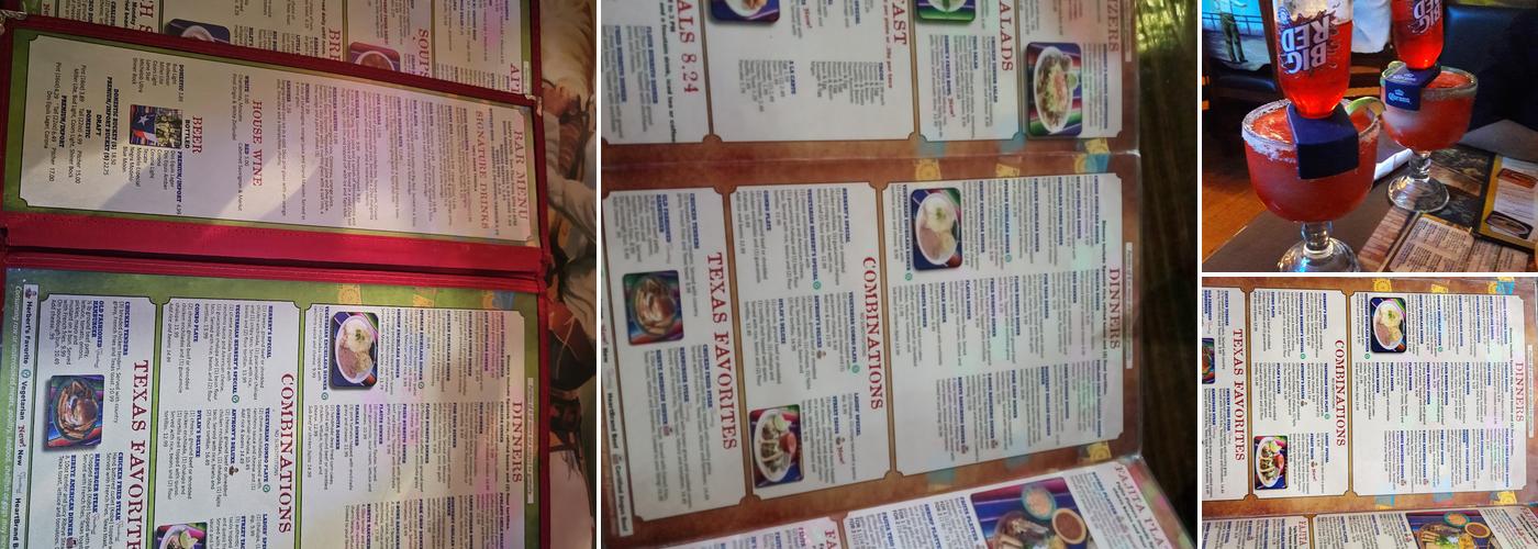 Herbert's Menu