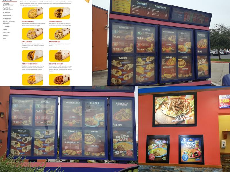 Taco Palenque New Braunfels Menu