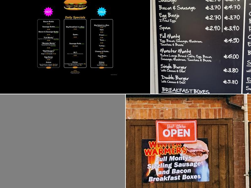 The Sandwich Stop Menu