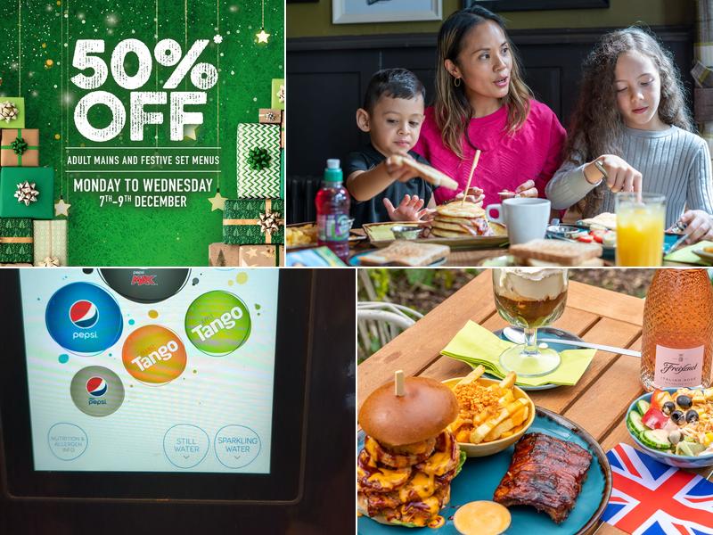 Harvester Cricketers Croydon Menu