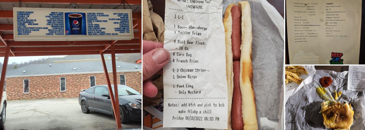 Tommy's Rootbeer Stand Menu