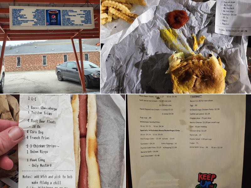 Tommy's Rootbeer Stand Menu