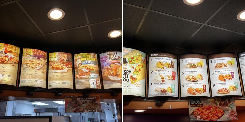 Taco Bell Menu