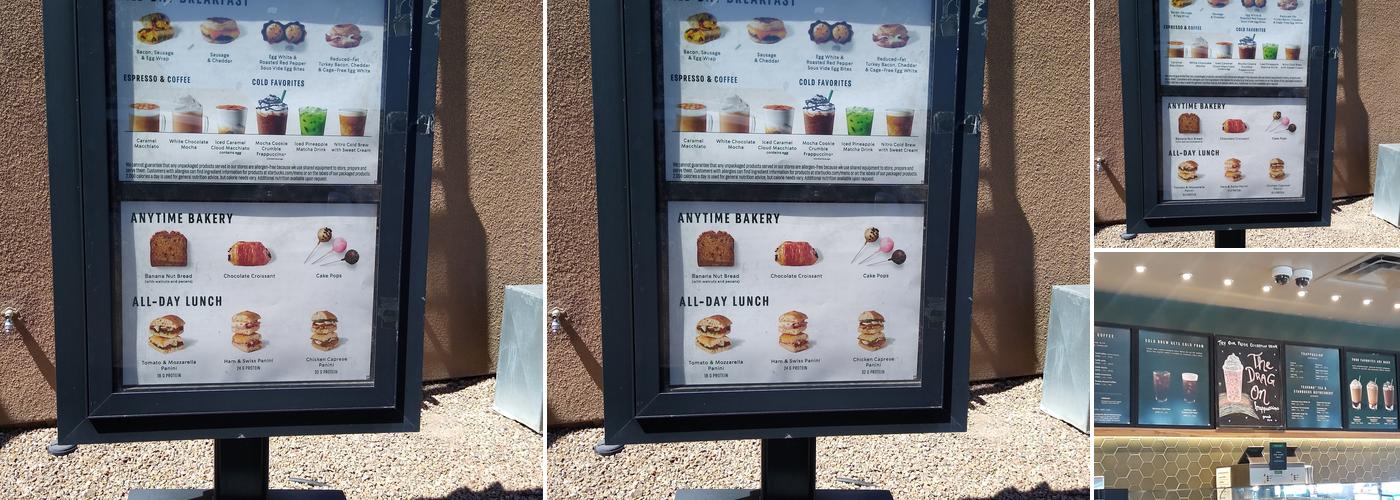Starbucks Menu