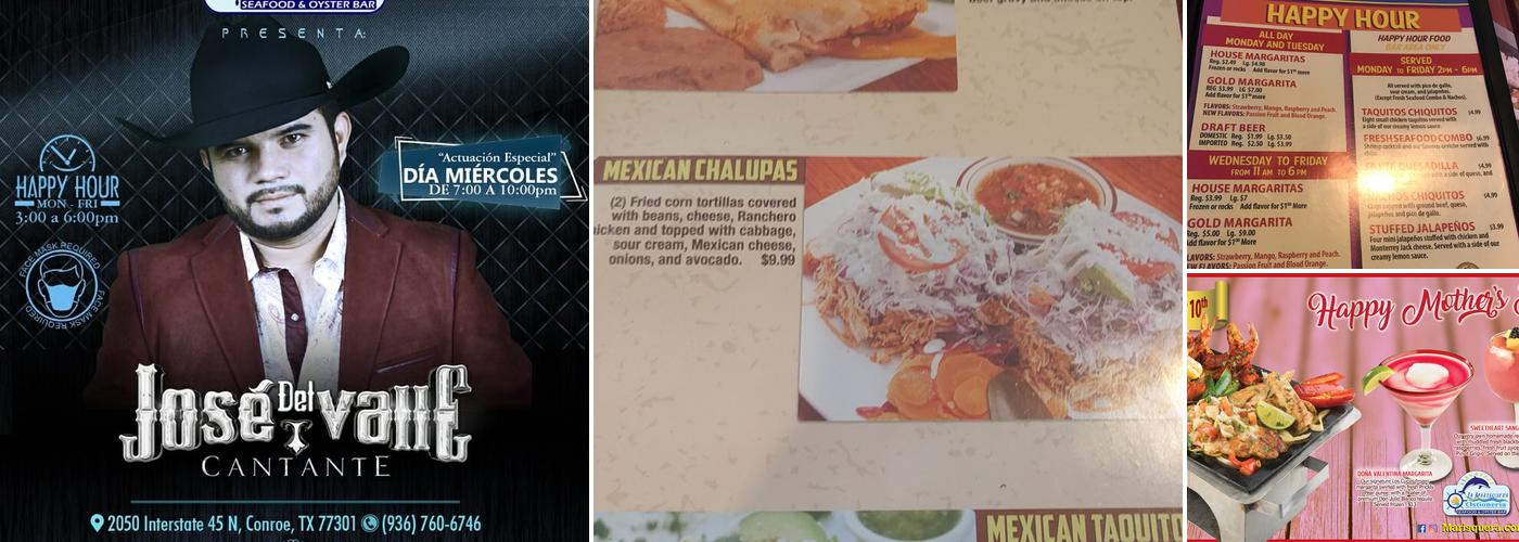 La Marisquera Ostioneria Menu